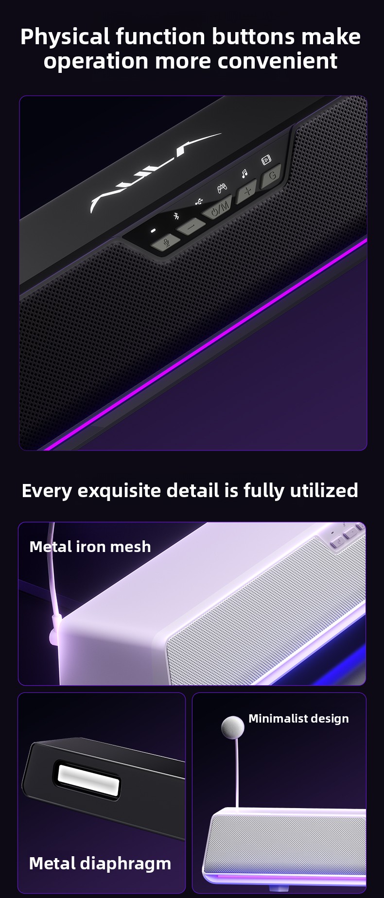 Table of GS6 and GS6Pro configuration parameters