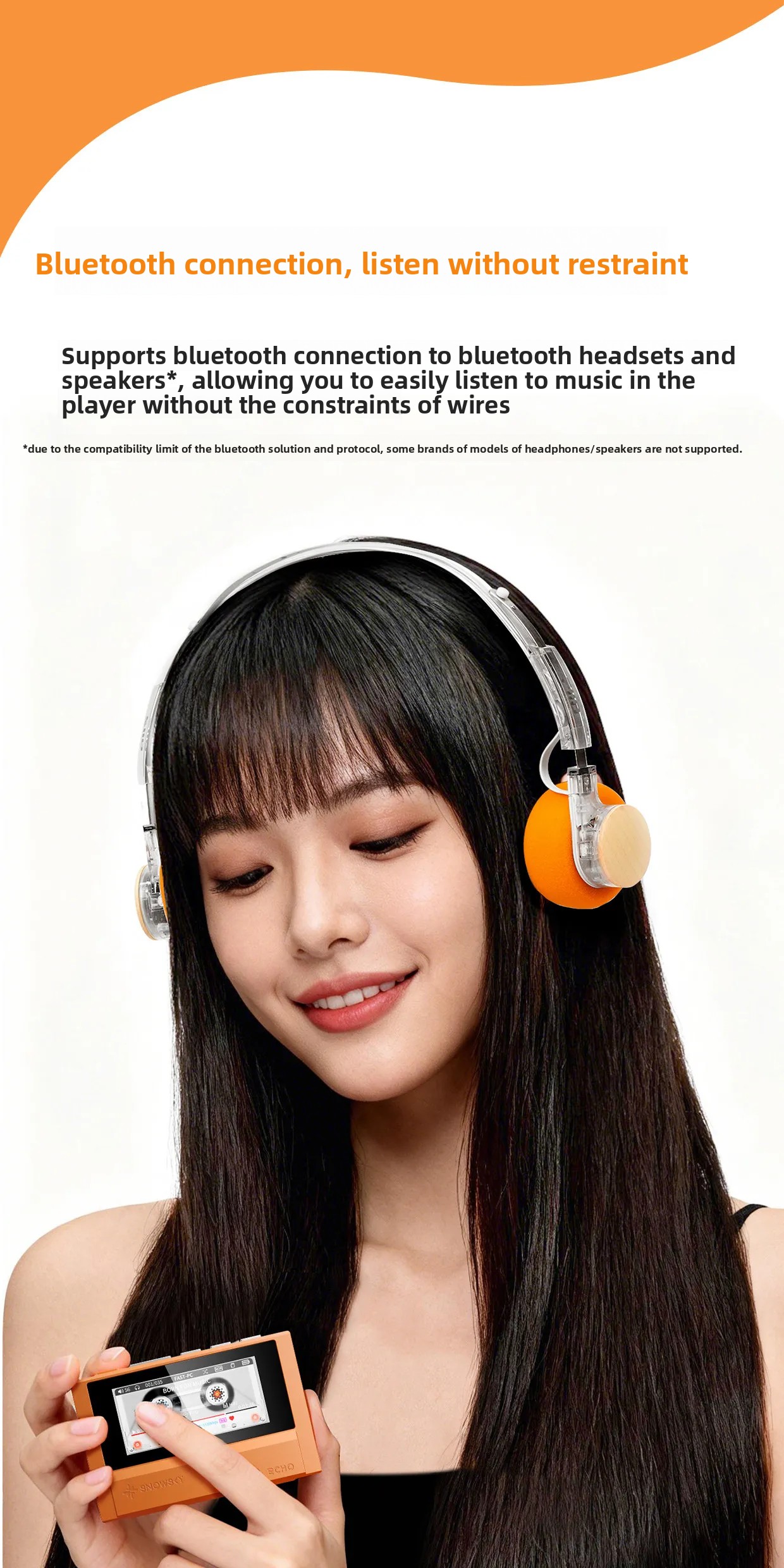 reproductor de música portátil